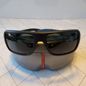 Matte Black Prada Sunglasses